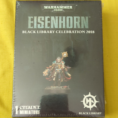 Citadel Miniatures Eisenhorn Black Library Celebration 2018 Factory Sealed OOP.