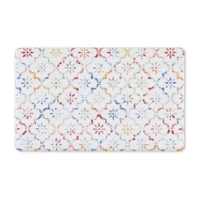 Mainstays Ogee Tile Kitchen Mat, Multicolor, 18'' x 30''