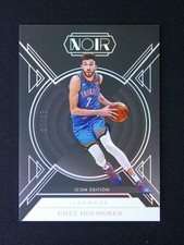 7/15 JSY# 1/1 2024-25 Panini Noir Chet Holmgren #99 Icon Edition International
