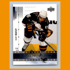 Dany Heatley #25 2001-02 Upper Deck Honor Roll Atlanta Thrashers Hockey Card NHL