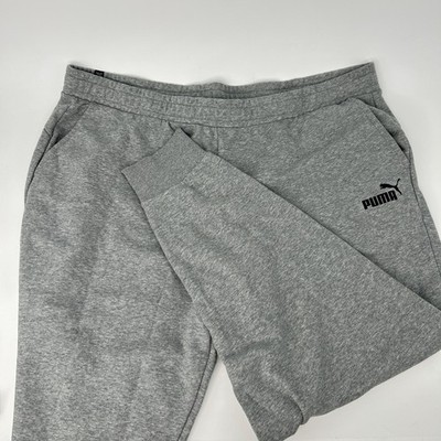 PUMA Herren Logo bukser Tr Cl Jogginghose, Medium Gray Heather, 4XL EU