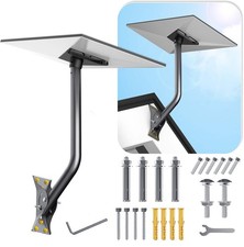Starlink Gen 3 Mount, 180  Adjustable, Heavy-Duty Metal, Gray, Wall/Roof Mount