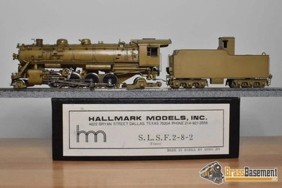 HO Brass - Hallmark Frisco SLSF 2-8-2 'Mikado' - Unpainted