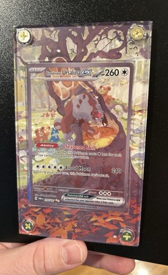 Pokemon Bloodmoon Ursaluna Ex 216/167 Or 091/066 Custom Extended Art Frame