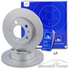 ATE 2x BREMSSCHEIBEN Ø230 HINTEN FÜR SKODA FABIA 1 2 3 4 KAMIQ VW GOLF 4 POLO