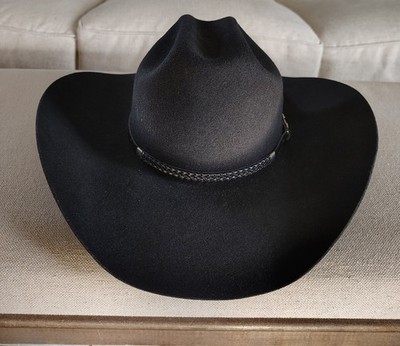 Renegade Black Wool Cowboy Hat - Size S Renegade Wool Black Cowboy Hat Men main image 4