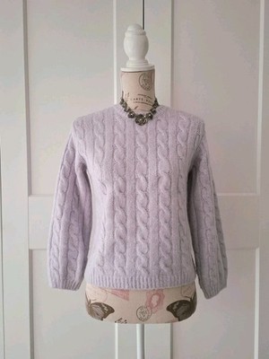 Oversized Damen Mädchen Strick Pullover H&M Gr 134/140 Passt Bei S zartlila