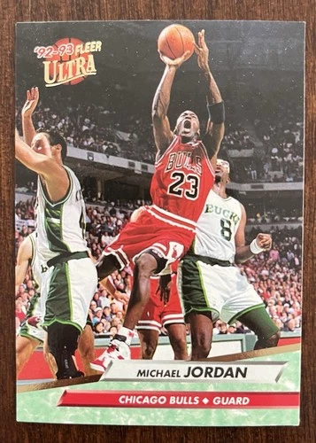 1992-93 Fleer Ultra Basketball #27 Michael Jordan Bulls HOF NM-MT Free Ship!