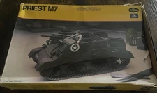 Testors Italeri Priest M7 801 1/35 Scale Military Model Kit