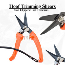 Hoof Trimming Shears – Heavy Duty Clippers for Goat, Sheep,Lamb & Alpaca Care