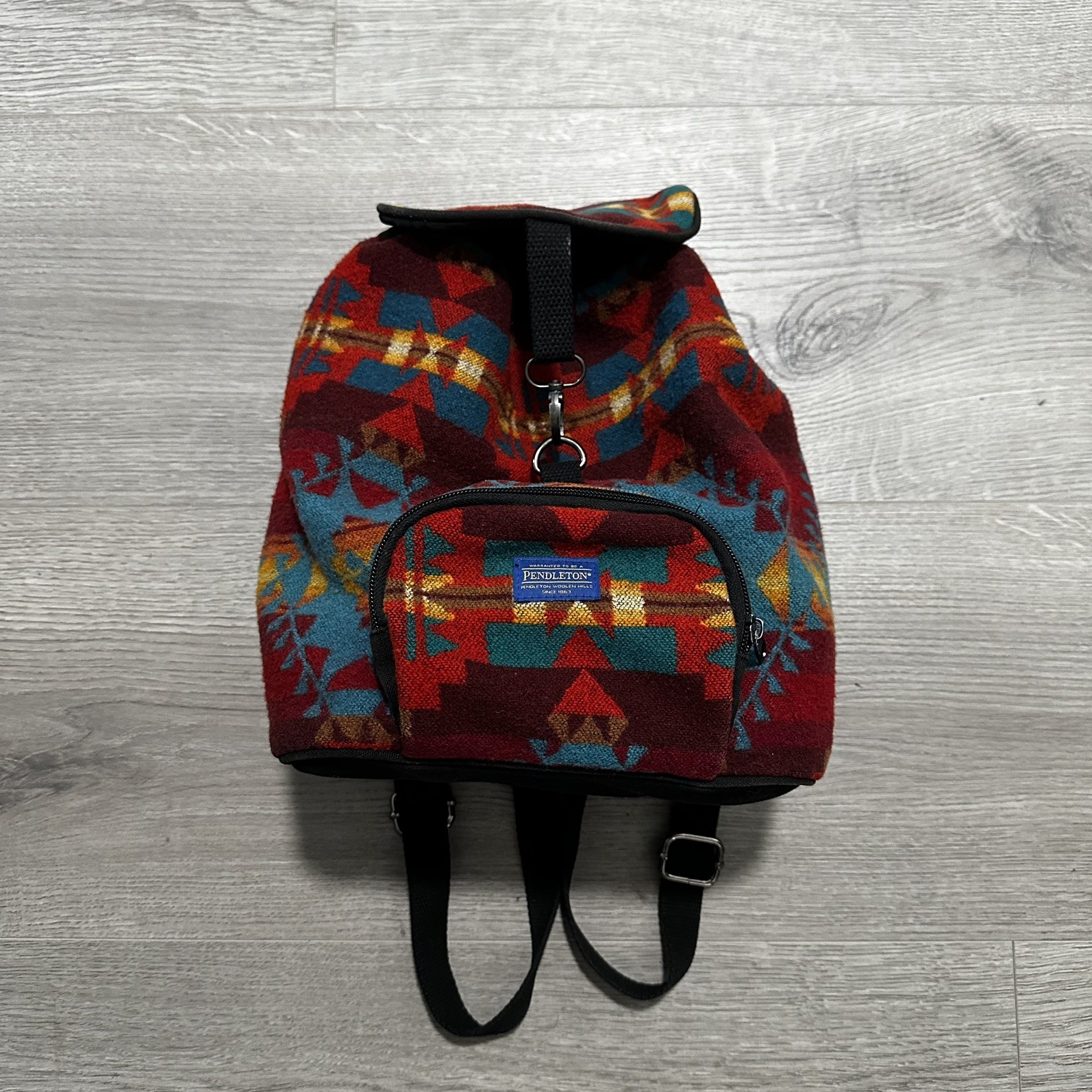 Pendleton Wool Mini Backpack Southwest Aztec Prin… - image 1