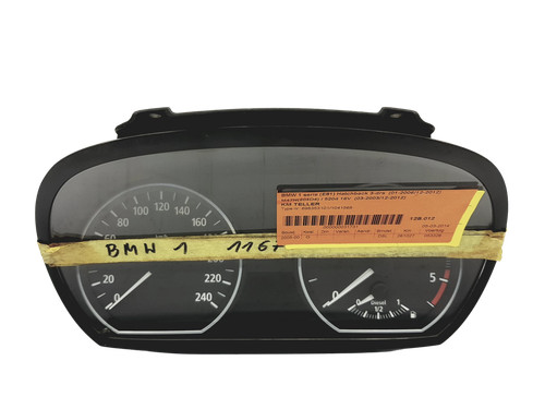 Tacho Kombiinstrument BMW E87 6983531018 1024952-44 52568