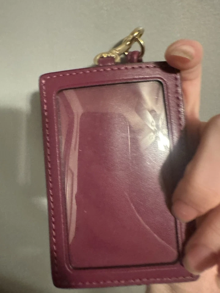 soporte de identificación coach lanyard Foto 4 de 4