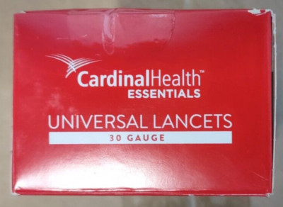 5000 Cardinal Health Universal Lancets Finger Stick Blood sugar (Expired)