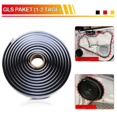 4m Butyl Dichtmasse Autotür Scheinwerfer Reparatur Kitt Dichtungsmittel Schwarz~
