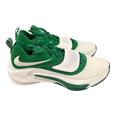 Nike Zoom Freak 3 Green White Men's Basketball Sneakers Promo DM7378-300 size 17