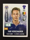 Yari Verschaeren Rookie RC Sticker Panini Pro League 2019 2020 (19-20) #14