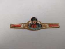 c. 1906 French Emperor Napoleon Bonaparte Cigar Band Label 2.5" Long