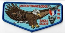 Boy Scout OA 21 Jaccos Towne Lodge Eagle Scout Flap