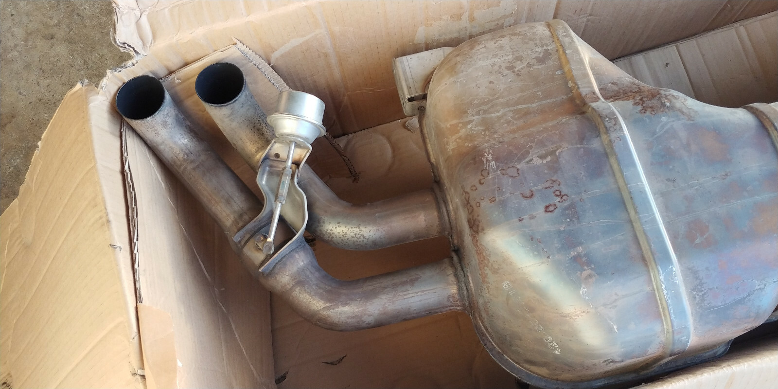 Lamborghini Gallardo LP560 OEM Factory Exhaust Complete