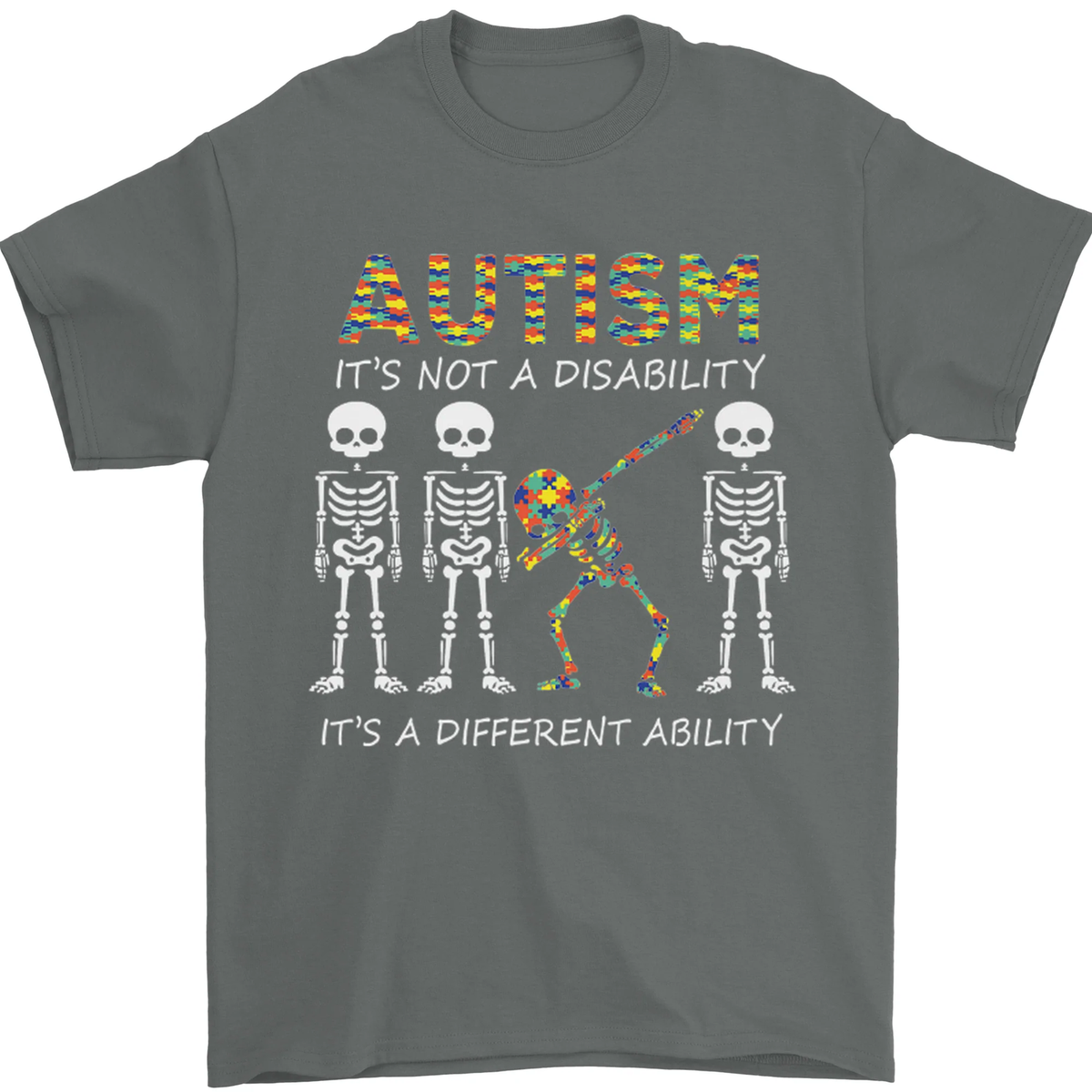 Autism It's Not A Disability It'S A Different Ability T-Shirt