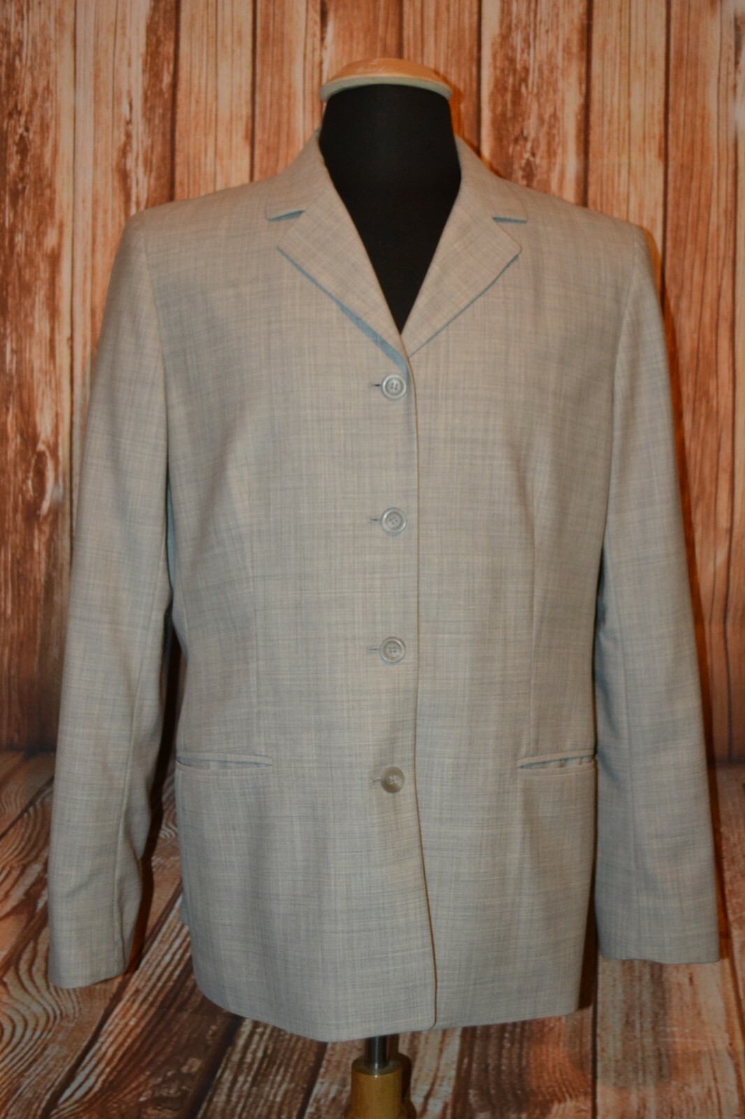 Brooks Brothers Women's Wool Blend 4 Button Blazer Sz 16 Pleated Skirt Sz 14 thumbnail 2