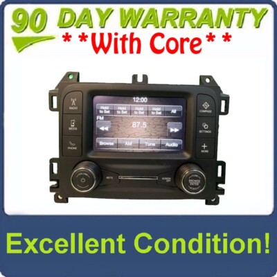 2018 - 2022 Jeep Wrangler OEM Radio Uconnect 5' Display Receiver VP2_5 JL NA SXM