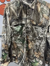 Magellan Camo Shirt Outdoors Hunt Gear Men S Long Sleeve Button  Camouflage