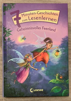 Geheimnisvolles Feenland (7 Min.-Geschichten Lesenlernen) Hardcover Buch, Loewe