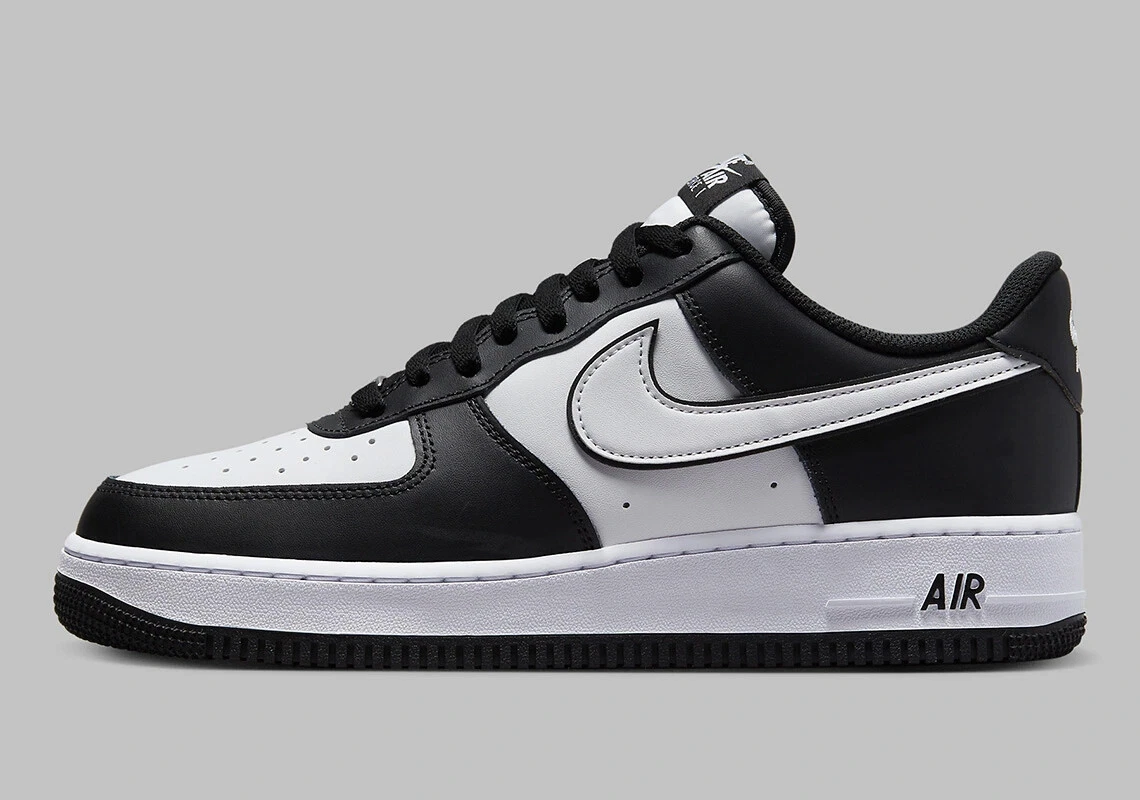 Nike Air Force 1 '07 Black White Panda Retro Sneakers DV0788