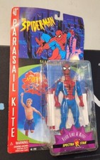 Vintage NEW 1998 Spider-Man Marvel Toy Biz 40in 40" Parasail Kite NIP VTG Sealed
