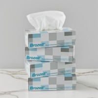 KosmetiktüCher 2-Lagig Zellstoff Soft Taschentuchbox 25 Boxen A 150 TüCher Weiß