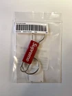 SUPREME CLIP KEYCHAIN (RED) SS22   BRAND NEW BOGO BOX LOGO