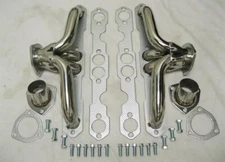 Super Short Small Block Chevy Stainless Exhaust Headers Impala Nova Corvette SS