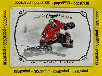 Corey Crawford, Chicago Blackhawks, 2016, Champ's Hockey, #103