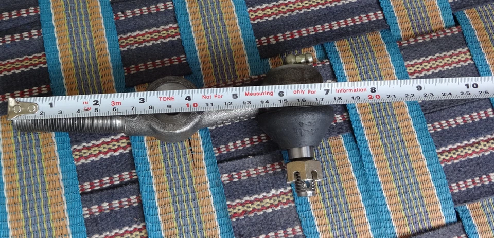 JUEGO DE EXTREMOS DE BARRA DE AMARRE ORIGINAL PARA TODOS LOS JEEP WILLYS RHD de CJ & MAHINDRA Y MAHINDRA Foto 4 de 4