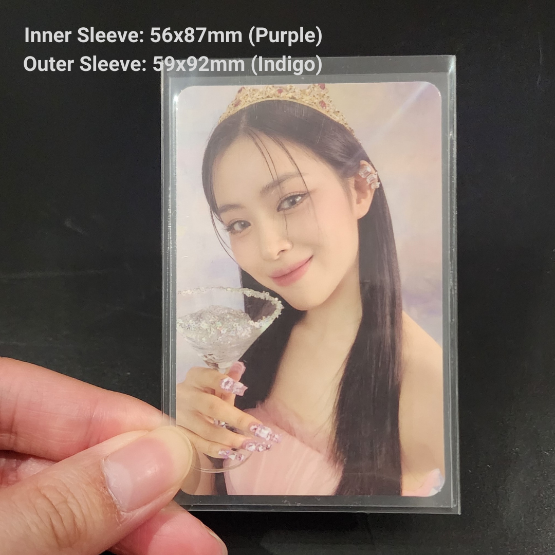 POPCORN GAMES | Premium Card Sleeves [Hard] (50ct) | Kpop