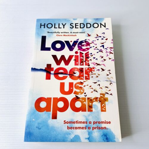 Love Will Tear Us Apart Holly Seddon 2018 libro de bolsillo grande ficción psicológica - Imagen 1 de 6