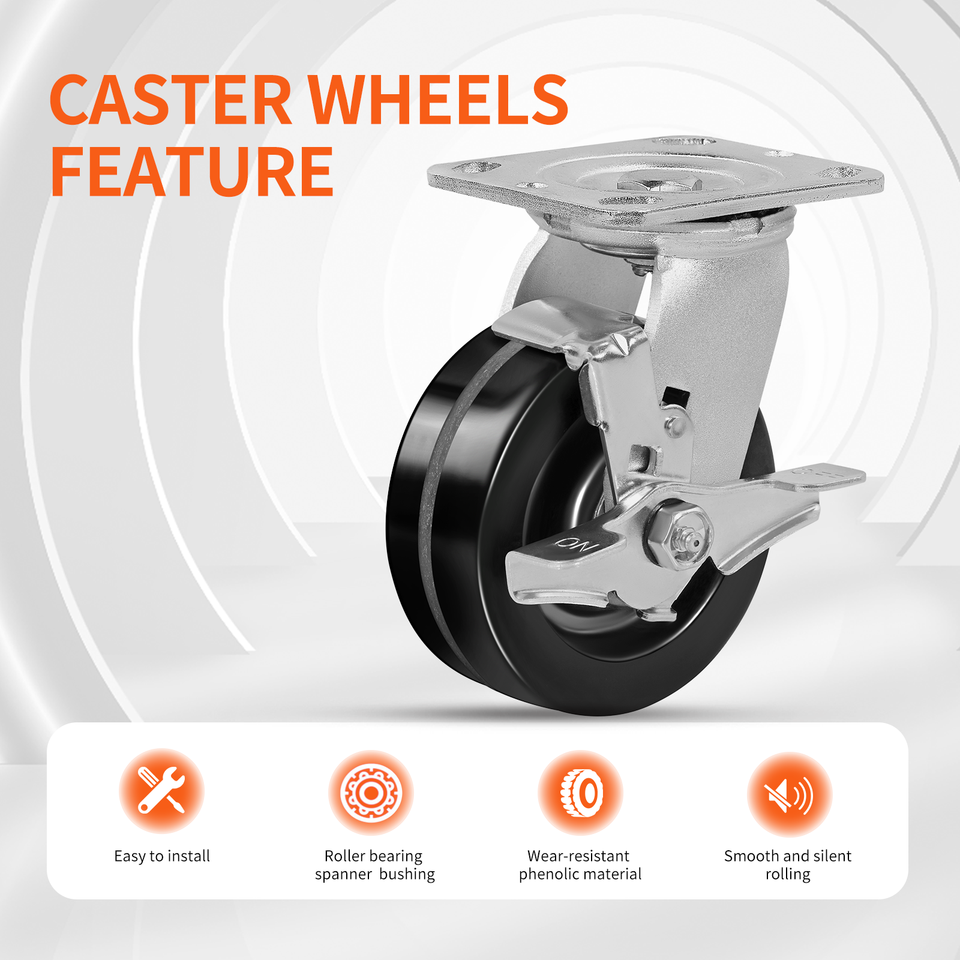 Ruote Girevoli Extraresistenti Da 1000 Kg | Soluzioni Di Mobilit&agrave;