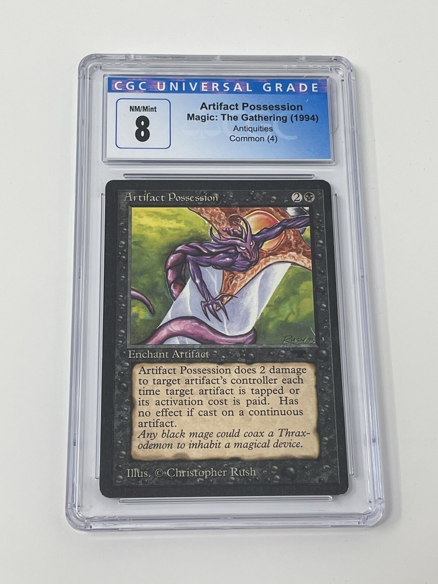Artifact Possession MTG Graded CGC 8 Near Mint Magic the Gathering Card