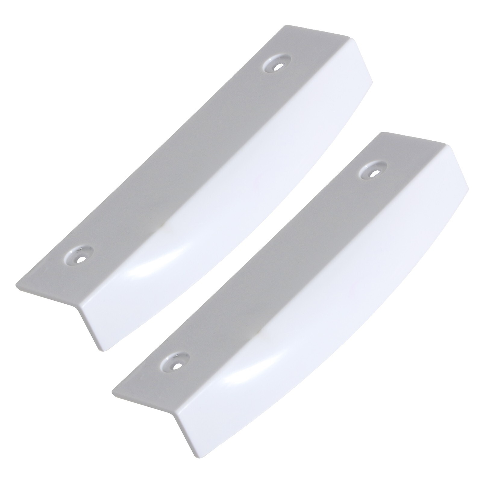 Fridge Door Handle UNIVERSAL Refrigerator Freezer White Handgrip 145mm Pack of 2
