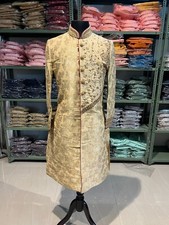 mens wedding sherwani For Indian Pakistani Wedding Dress Sherwani Handwork