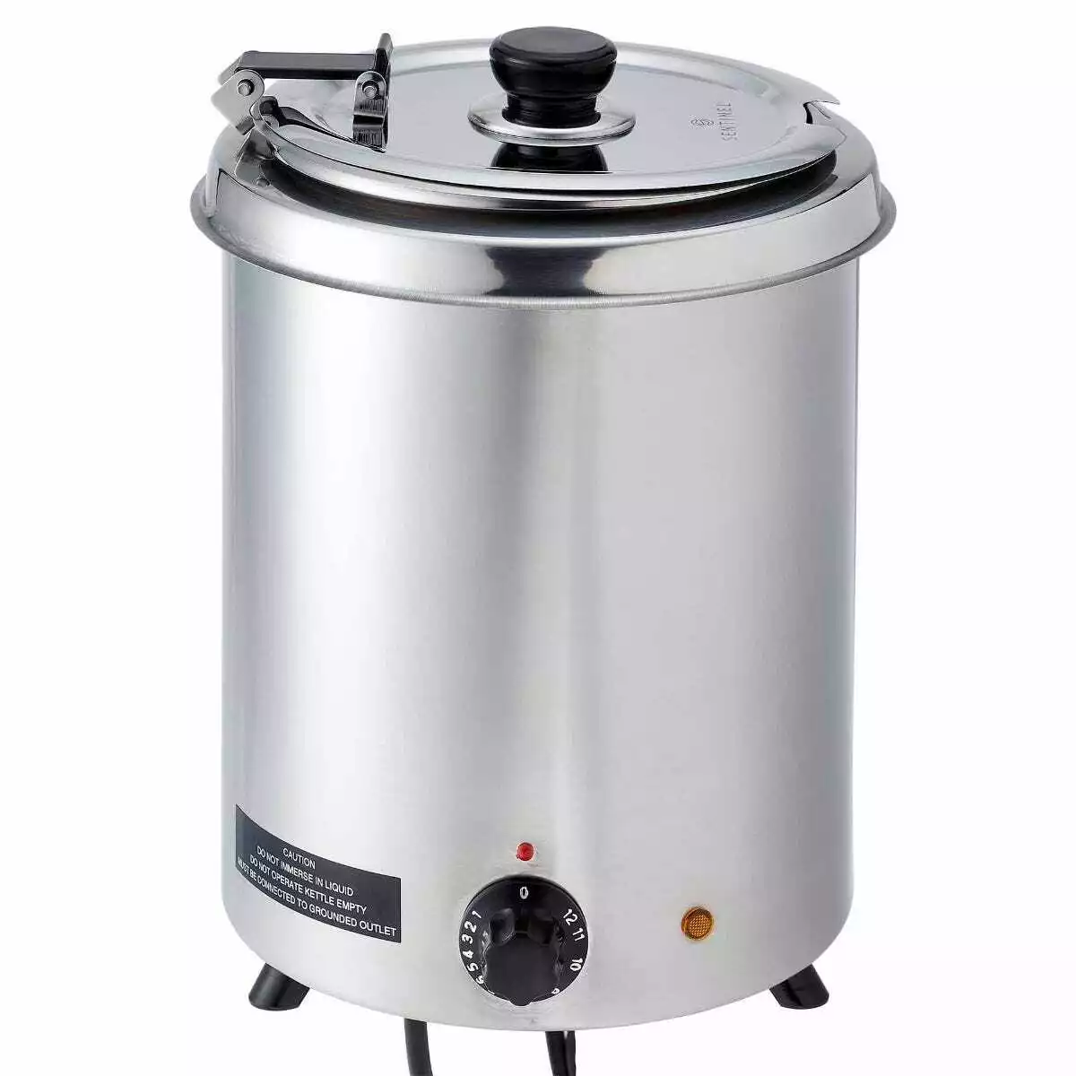 Sentinel 6-Quart Stainless Steel Commercial Electric Soup Kettle Warmer