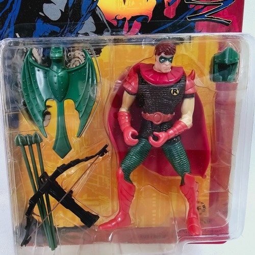 1995 Kenner Crusader Robin Special Legends Edition 5" Batman Action Figure - MOC - Picture 3 of 10