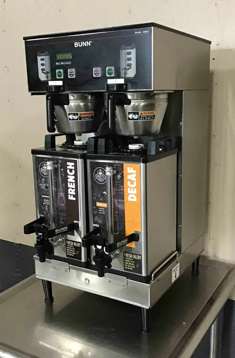 Bunn dual top coffee maker