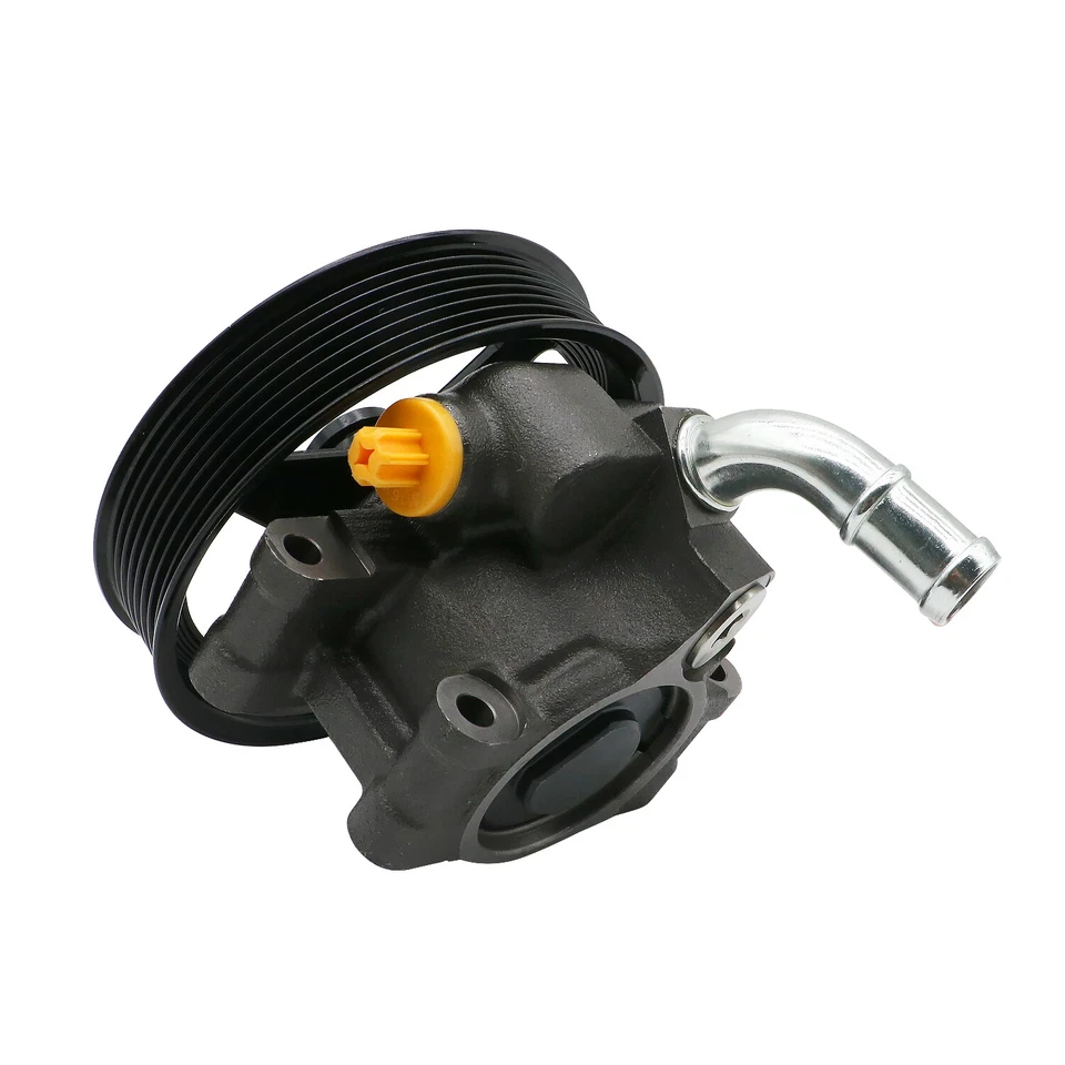 Power Steering Pump w/ Pulley for 2004-2010 Ford E-350 E-450 Super Duty V8 6.0L - Image 3 of 4