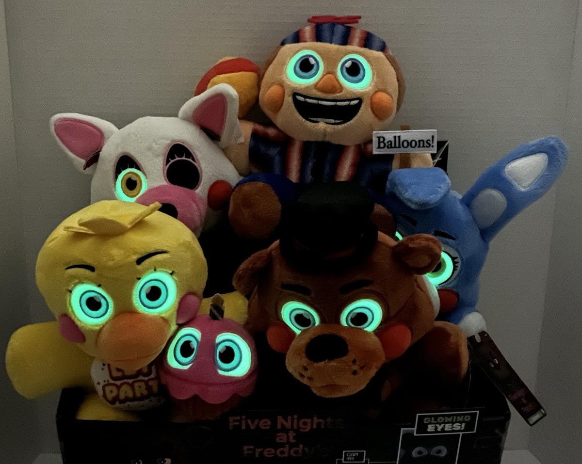 SET OF Five Nights at Freddy's FNAF Wave 2 Toy Plush Jazwares 8