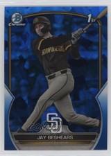 2023 Bowman Chrome Draft Sapphire Edition Jay Beshears #BDC-166 5y7