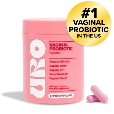 Women's Prebiotic & Probiotic for Intimate Balance, pH & Odor Support, URO - Image 1 of 4
