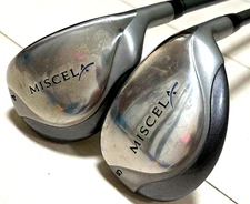 TaylorMade Miscela Ladies Hybrid Set 4H 5H RH L Flex Graphite 2pcs